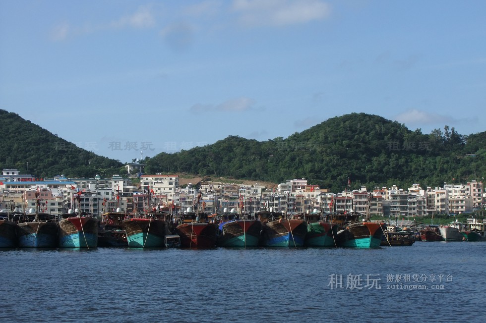 三亞旅游游艇租賃，三亞港至東島航線