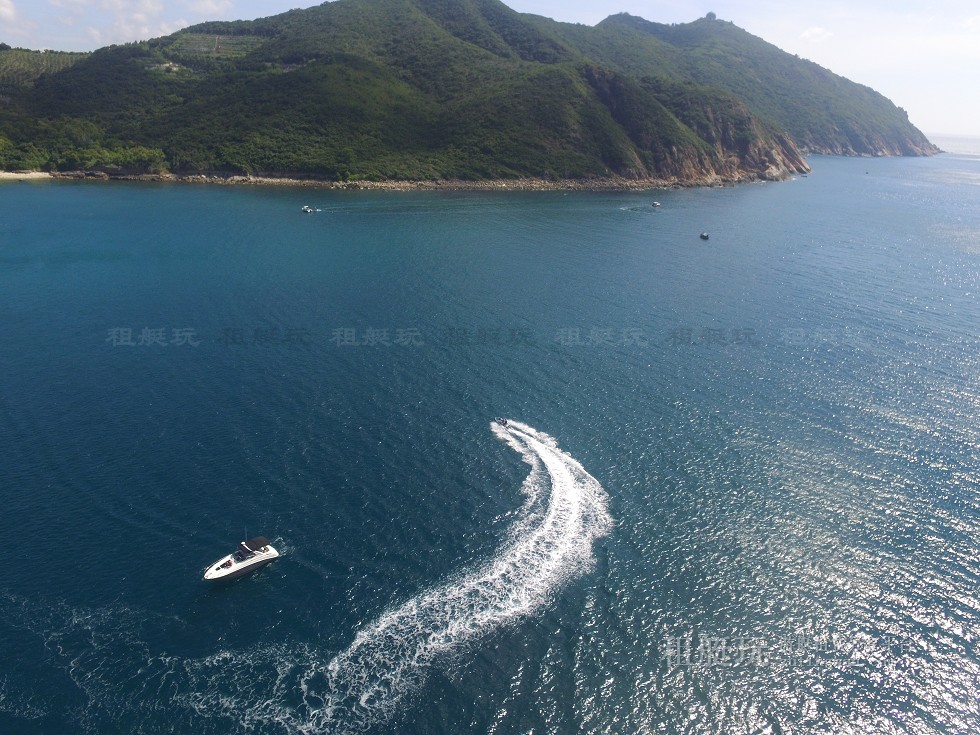 三亞旅游游艇租賃，三亞港至三亞角航線