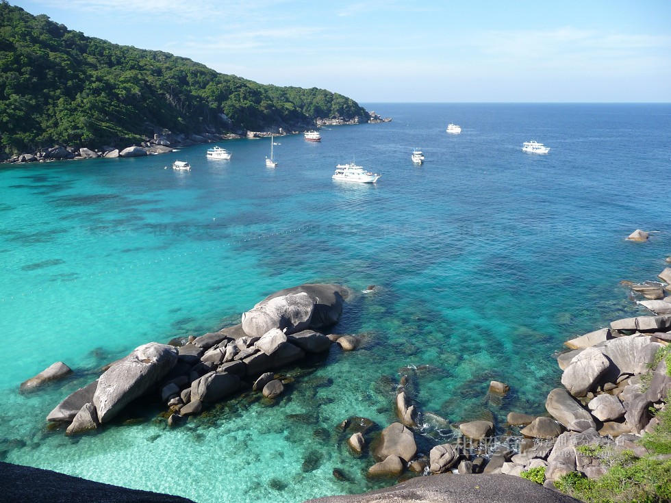 泰國(guó) 普吉島游艇租賃 斯米蘭群島